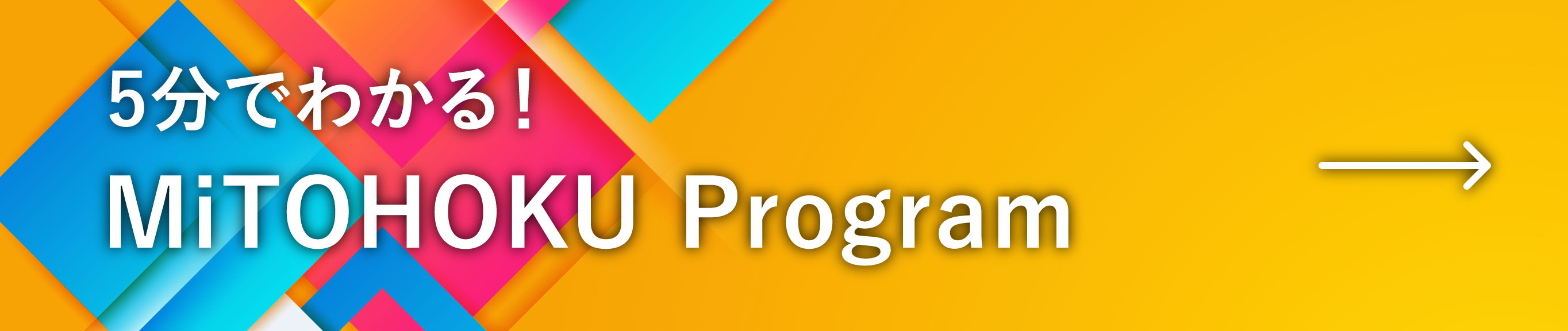 5分でわかる！ MiTOHOKU Program